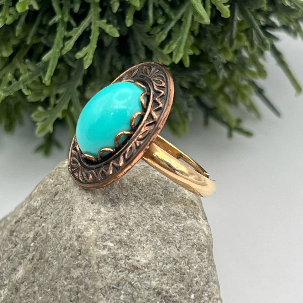 VINTAGE 12K G.F. SHANK RING - Picture 7 of 8